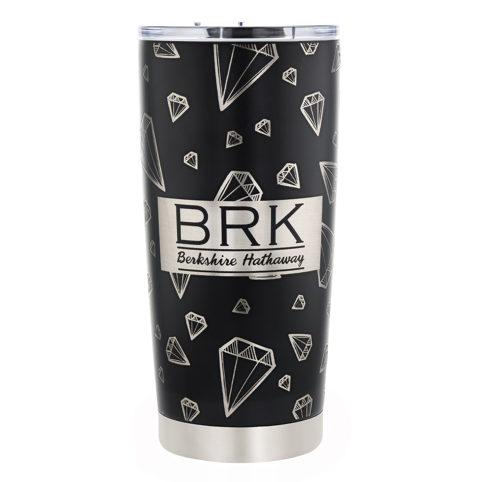 Berkshire Hathaway Diamond 20oz Tumbler, Black
