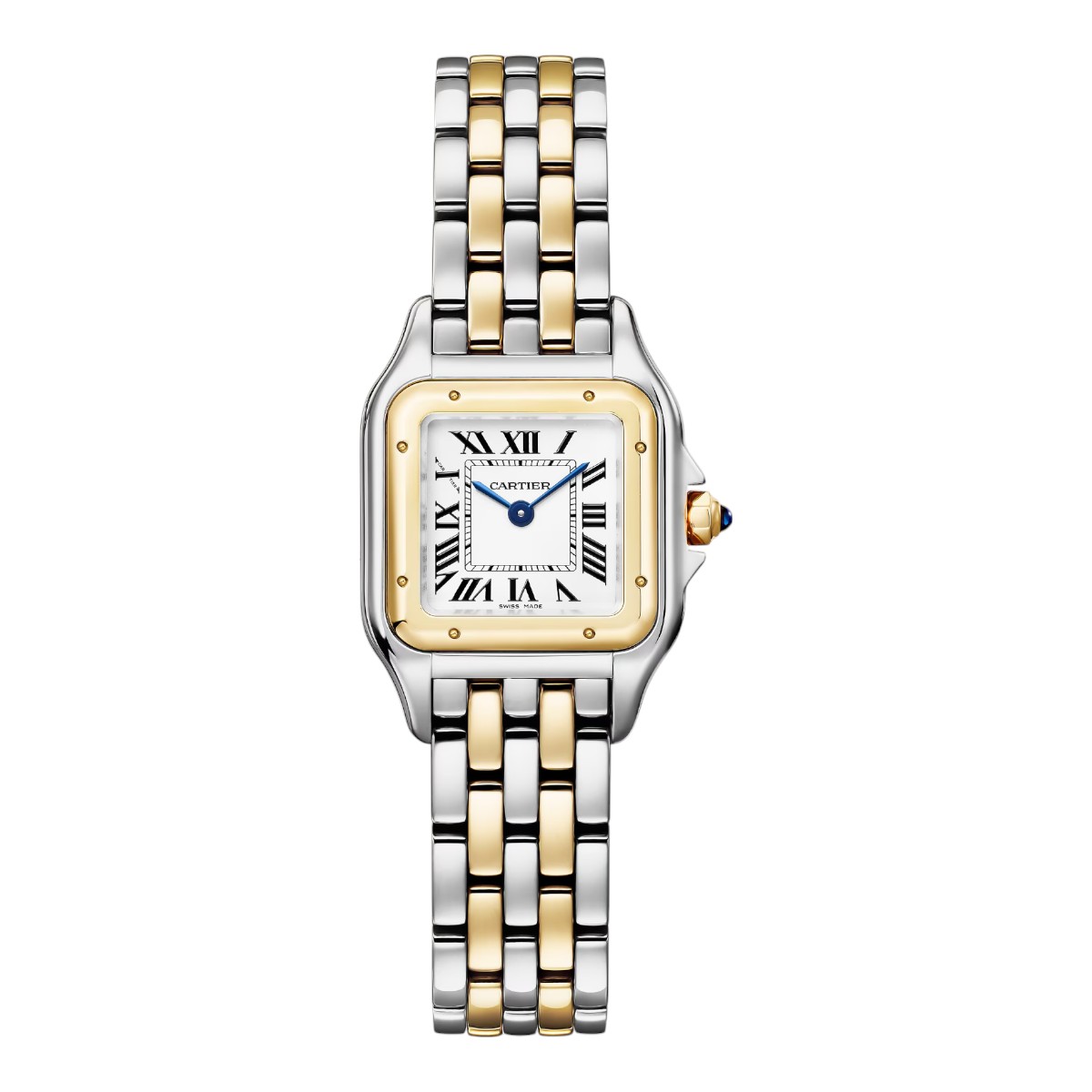 Cartier Panthere 30.3mm x 22.0mm Watch, Silver Dial