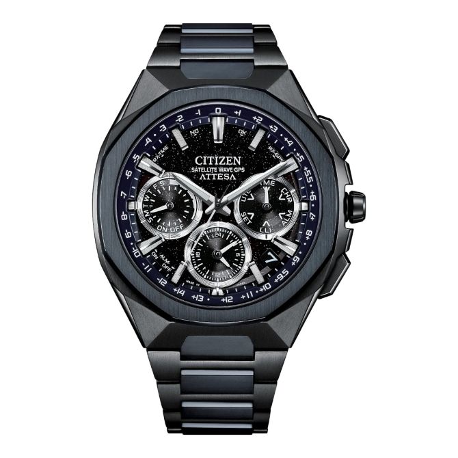 Citizen Attesa Chronograph  43.2mm Men's Watch, Grey Dial