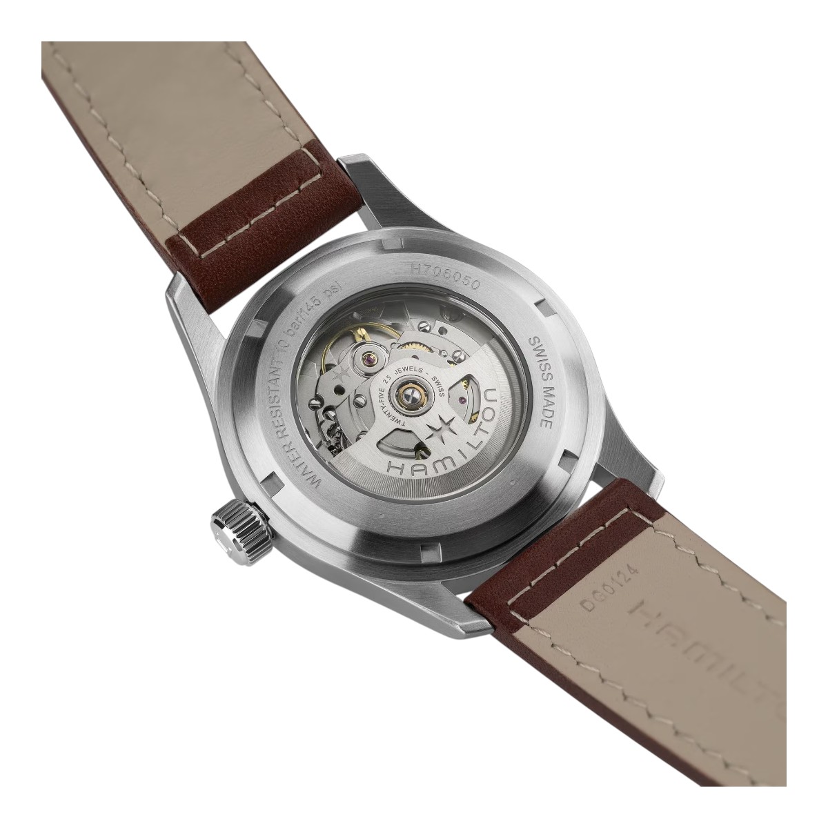 Hamilton Khaki Field Automatic 42mm Men's Watch, Blue Dial