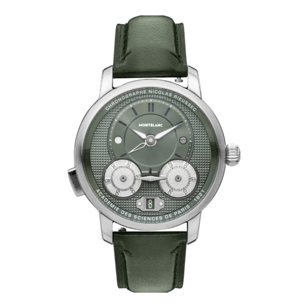Montblanc Star Legacy Nicolas Rieussec Chronograph 43mm Men's Watch, Green Dial