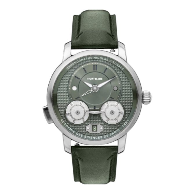 Montblanc Star Legacy Nicolas Rieussec Chronograph 43mm Men's Watch, Green Dial