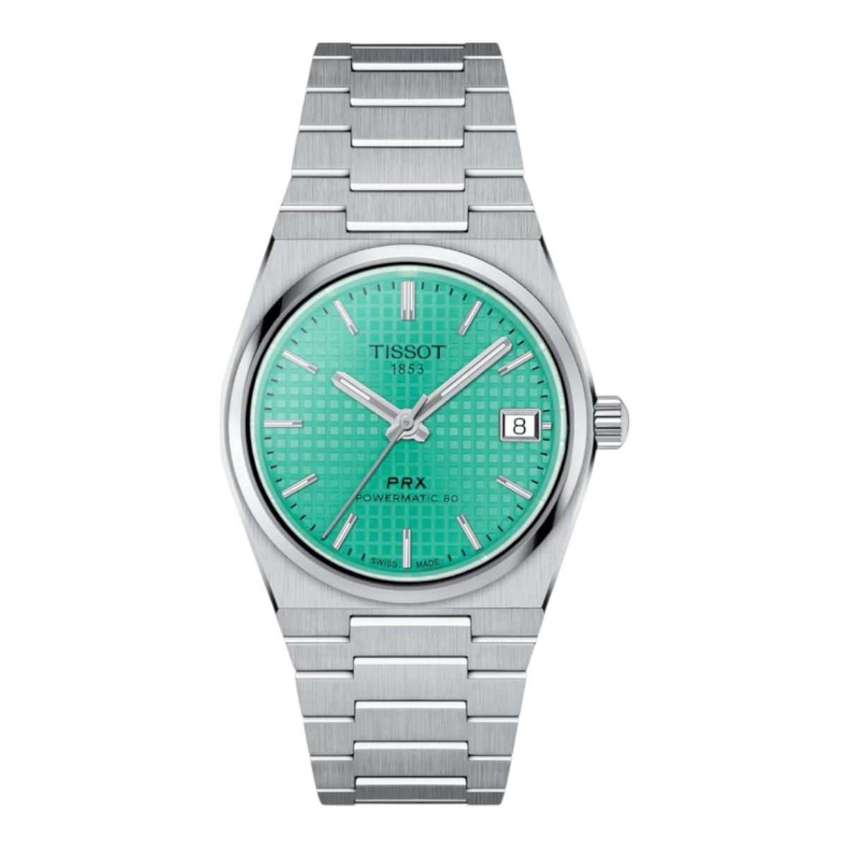 Tissot PRX Powermatic 80 35mm Men's Watch, Light Green