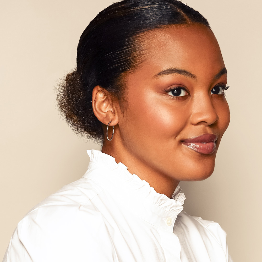 Sage Huggie 14K Gold Snap-down Tube Hoop Earrings