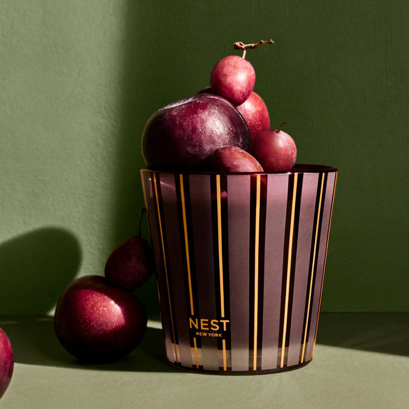 NEST Autumn Plum 3-Wick Candle