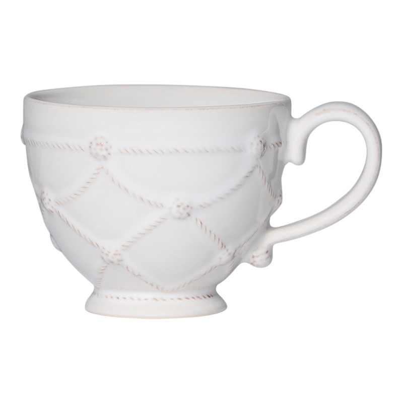 Juliska Jardin Du Monde Whitewash Breakfast Cup