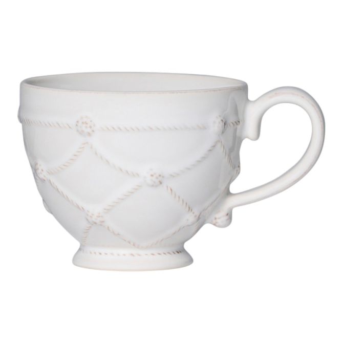 Juliska Jardin Du Monde Whitewash Breakfast Cup