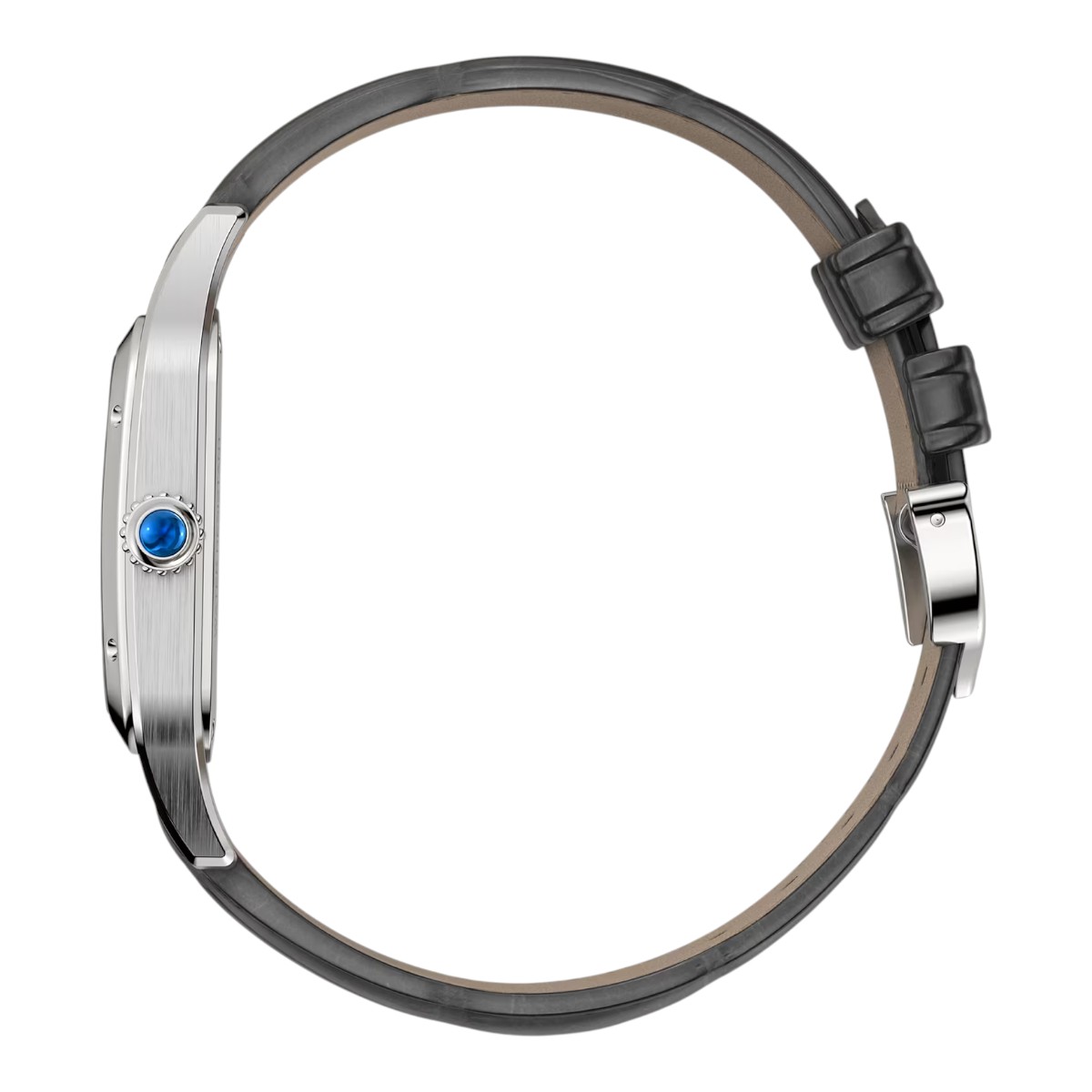 Cartier Santos Dumont Micro Rotor 31mm Watch, Silvered Skeleton Dial