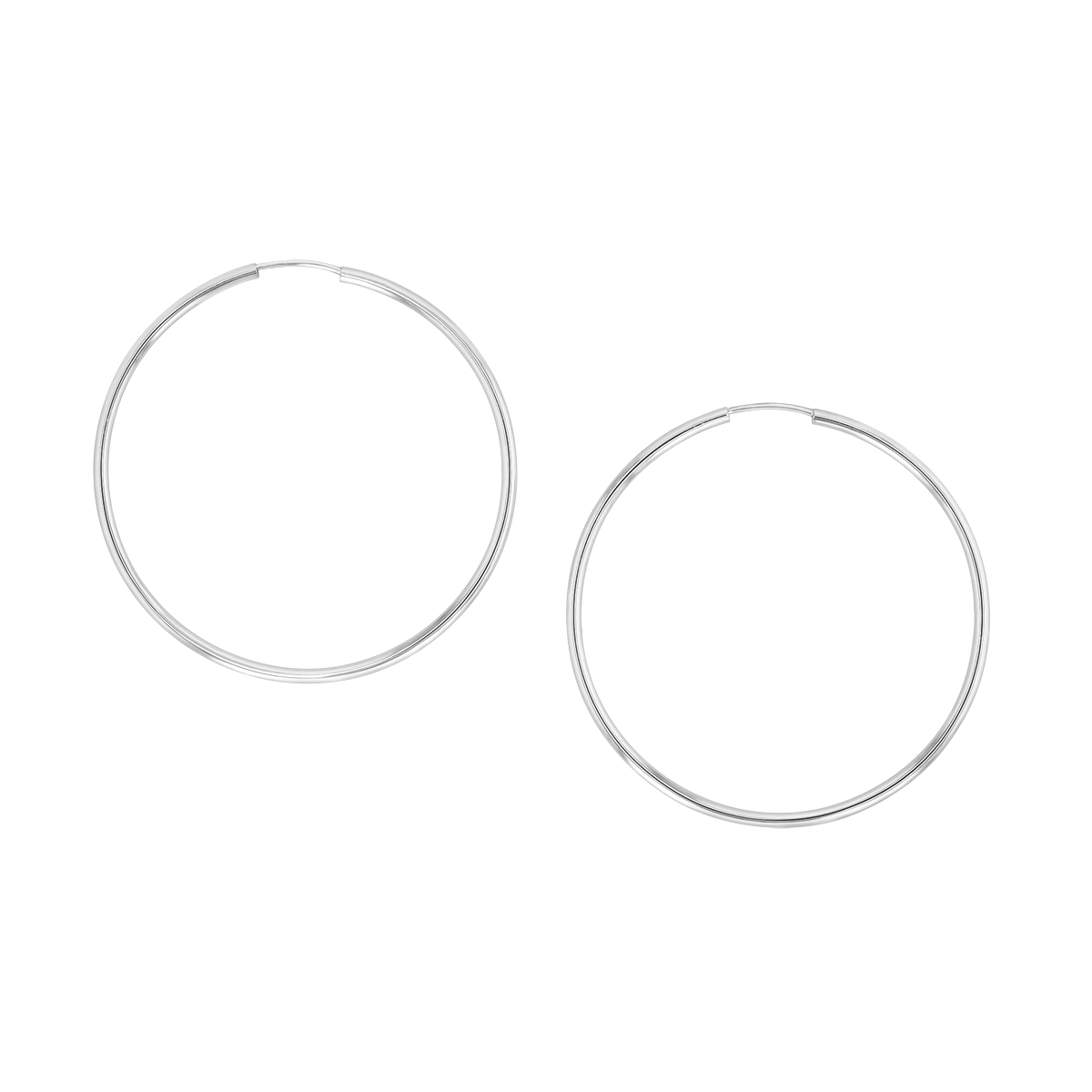 Parker 1.5 mm Endless Hoop Earrings in 14K Gold