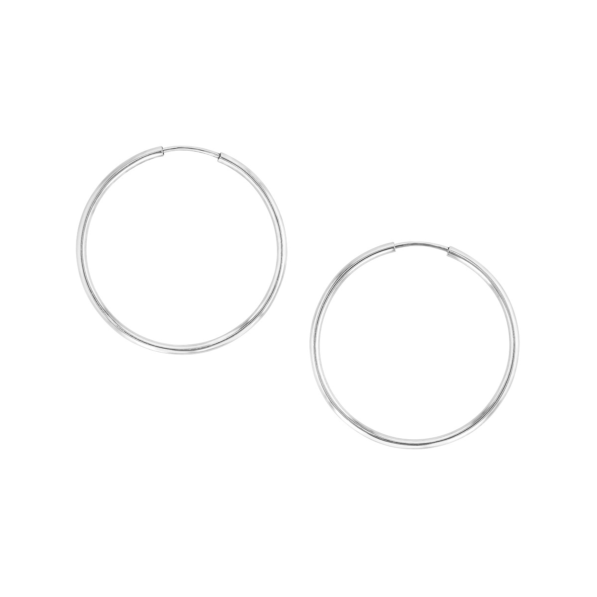 Parker 1.5 mm Endless Hoop Earrings in 14K Gold