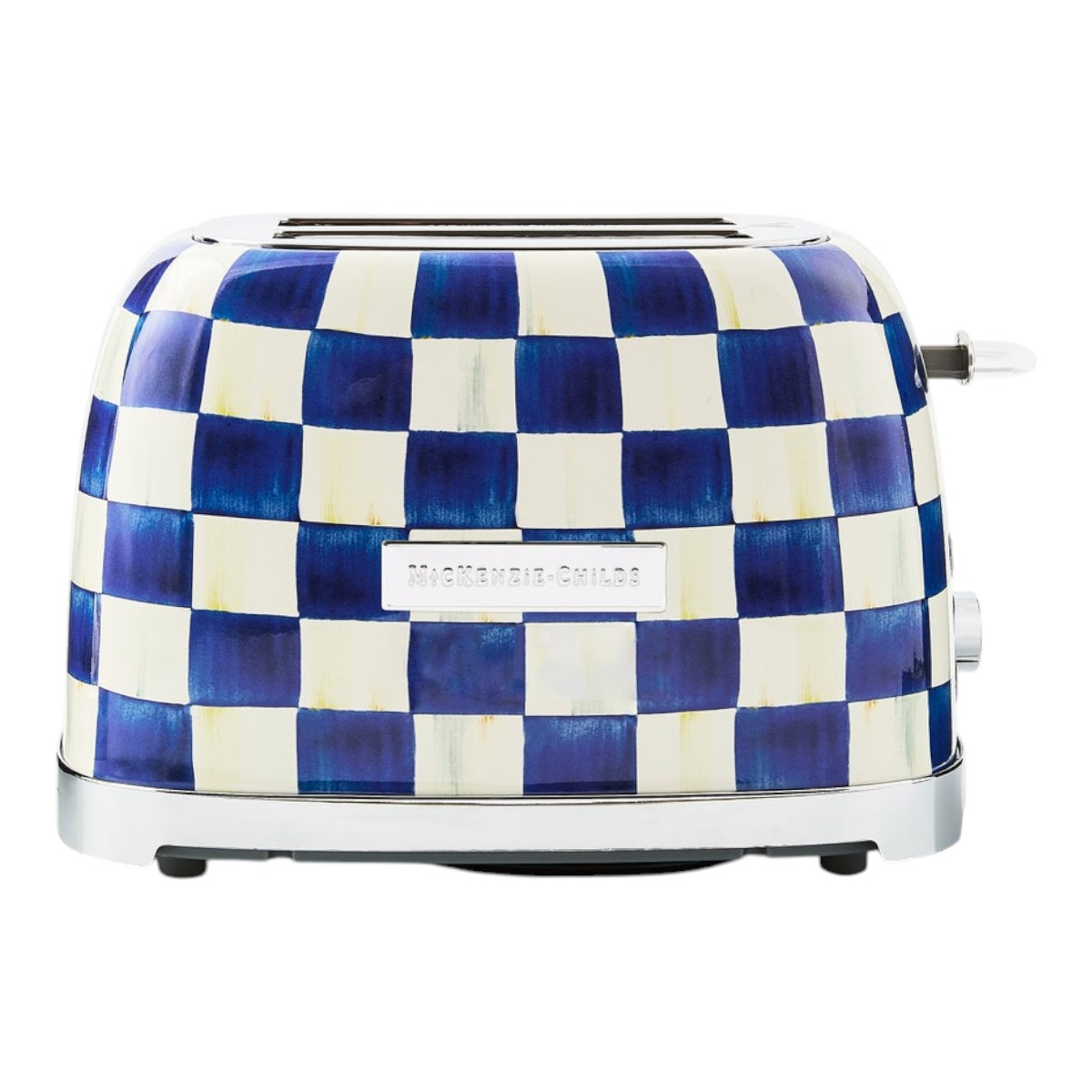 MacKenzie-Childs 2-Slice Toaster, Royal Check