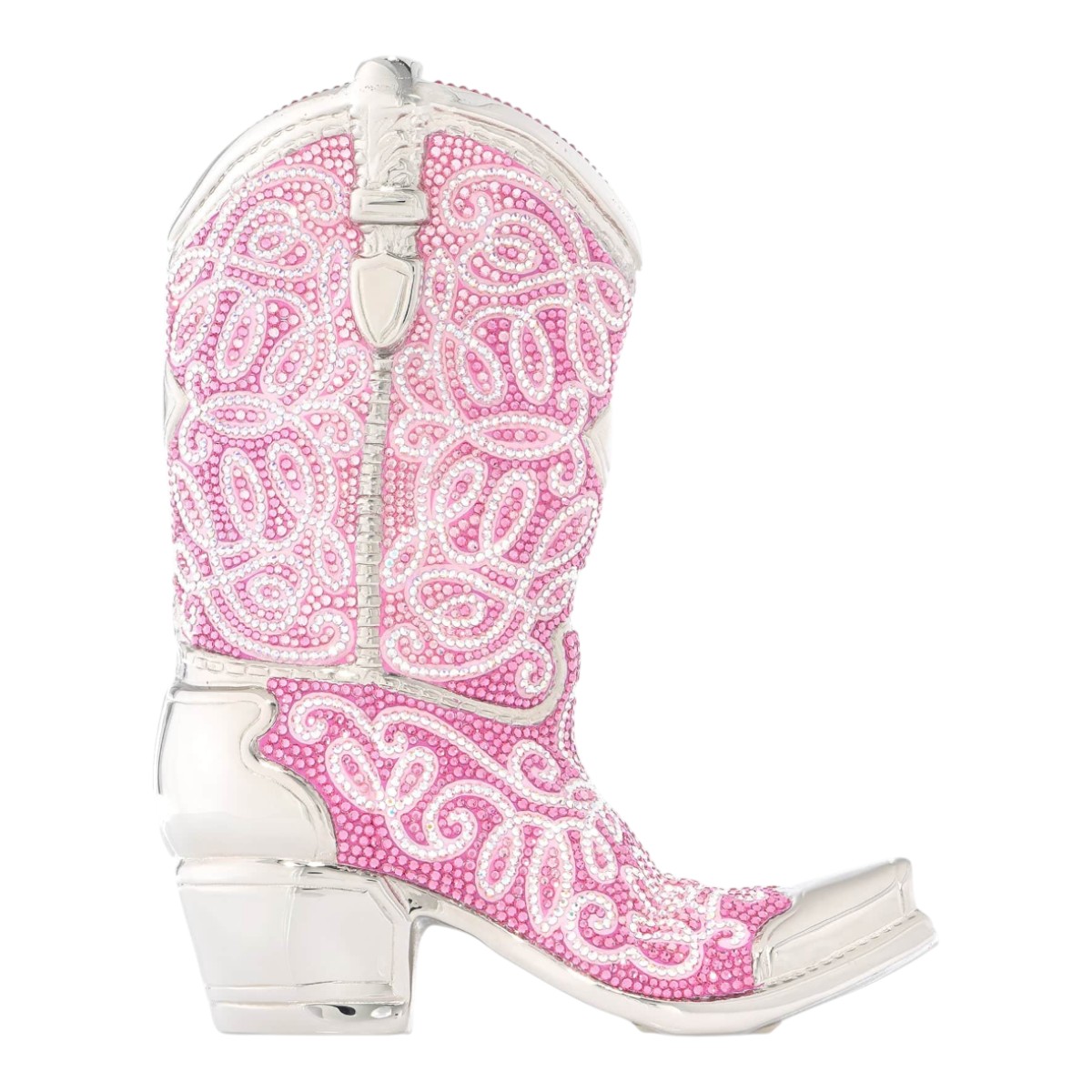Judith Leiber Cowboy Boot Clutch, Pink