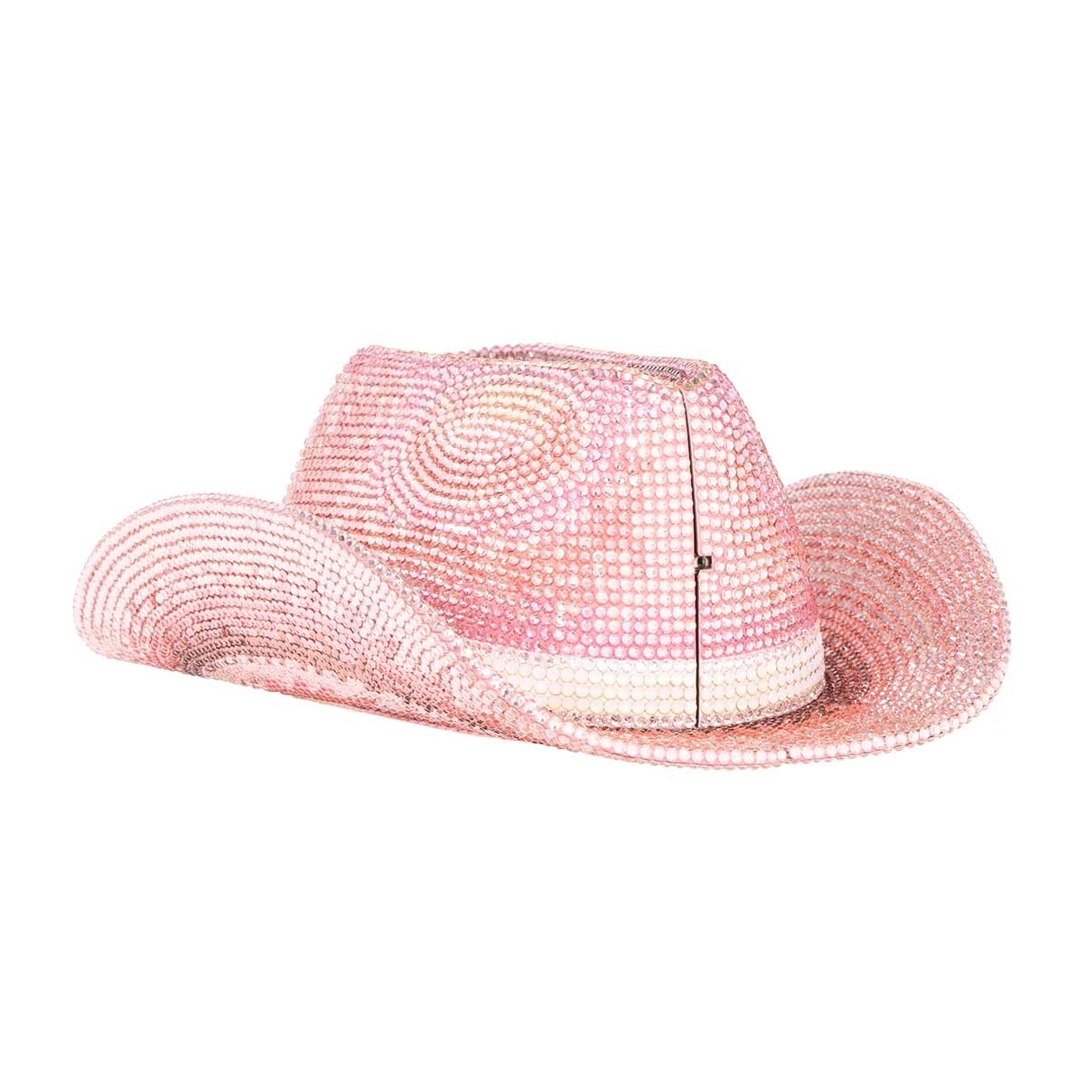 Judith Leiber Cowboy Hat Clutch, Pink