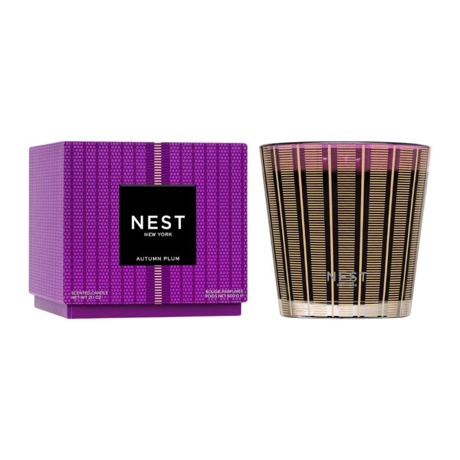 NEST Autumn Plum 3-Wick Candle