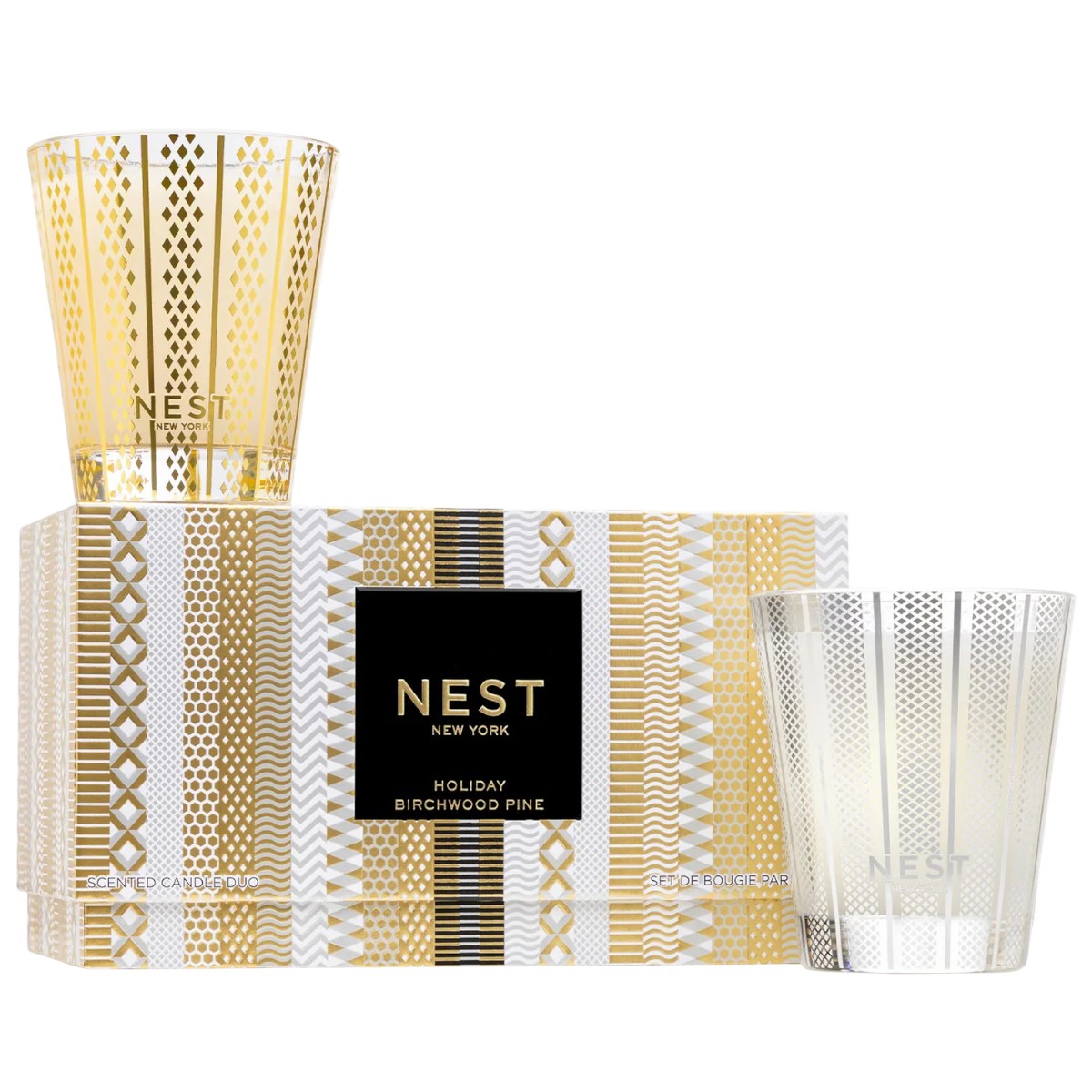 NEST Holiday and Birchwood Pine Classic Candle Set