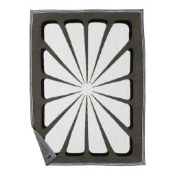 Barefoot Dreams CozyChic Floral Sunburst Throw Blanket, Khaki
