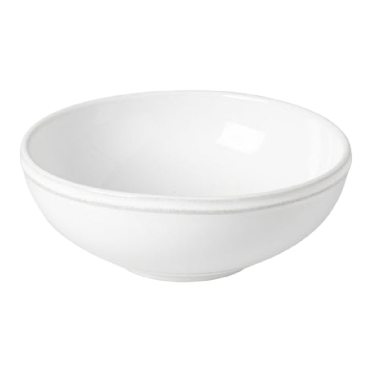 Costa Nova Friso White Low Bowl, 6