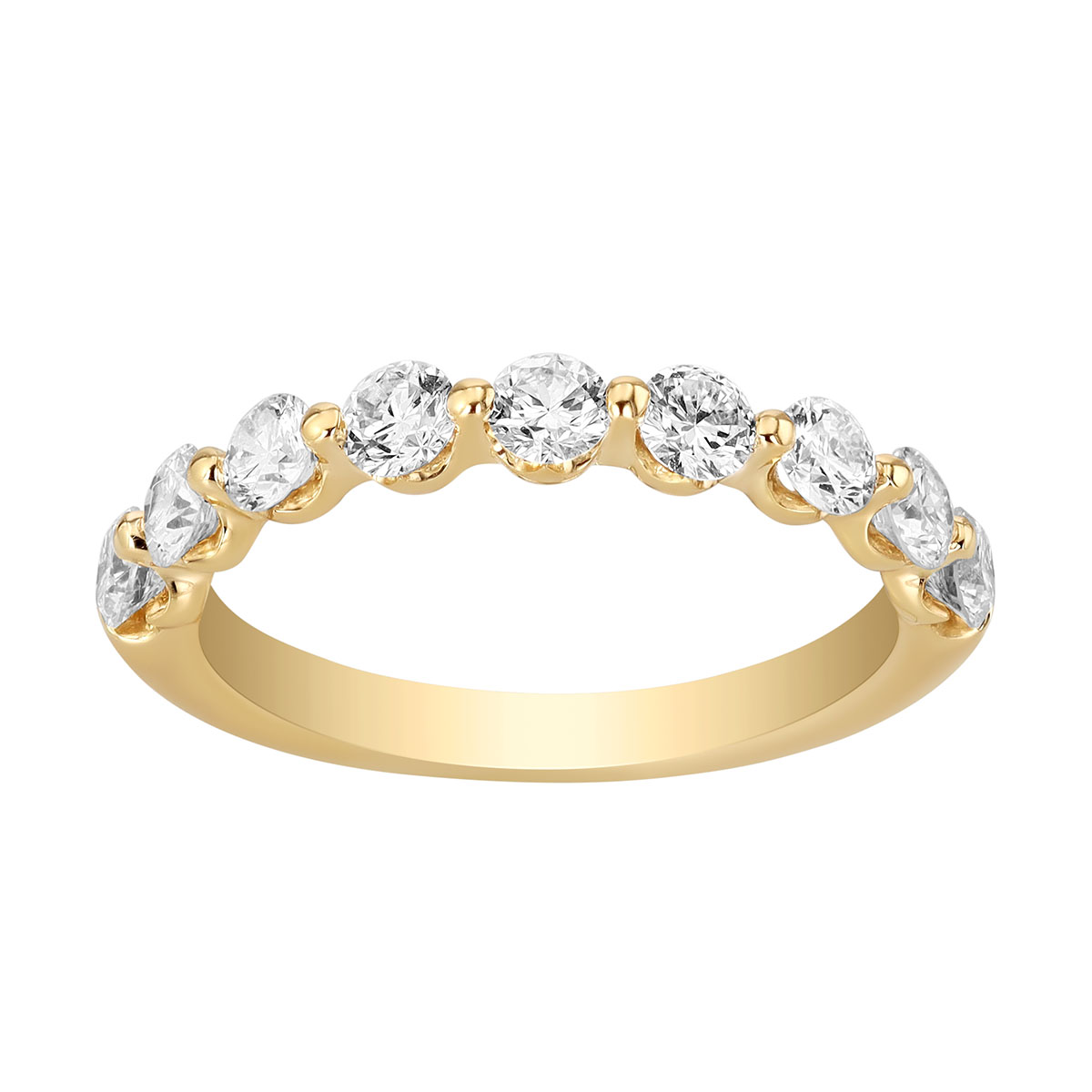 ALTR Lab Grown Diamond Wedding Band in Yellow Gold