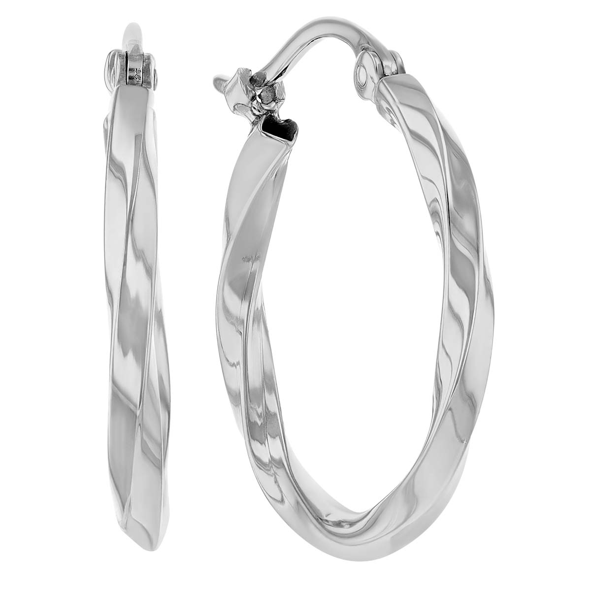 Quinn Twisted Hoops