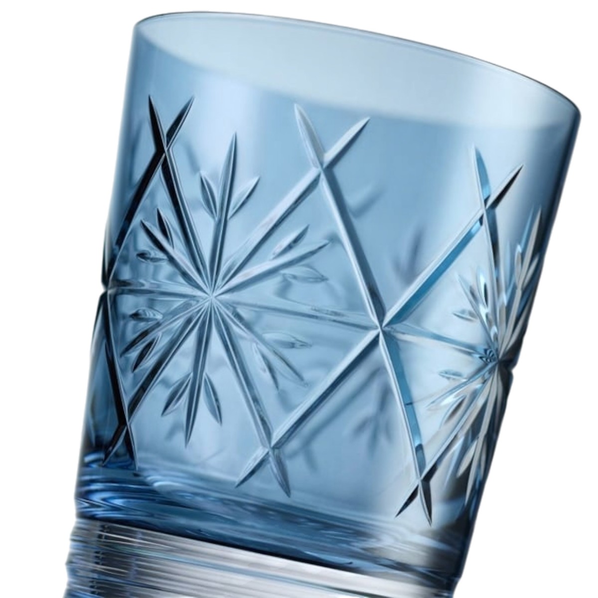 Waterford Winter Wonders Snowflake Double Old fashioned, Blue