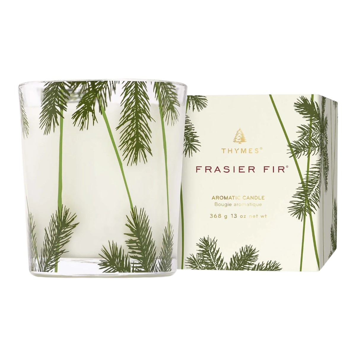 Thymes Frasier Fir Pine Needle Poured Candle, 13oz
