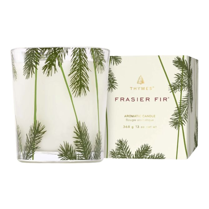 Thymes Frasier Fir Pine Needle Poured Candle, 13oz