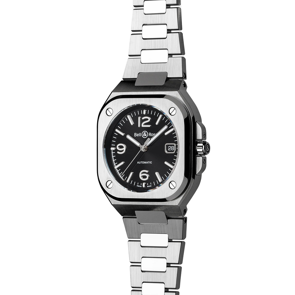 BR05 Automatic 40mm Watch, Black Dial