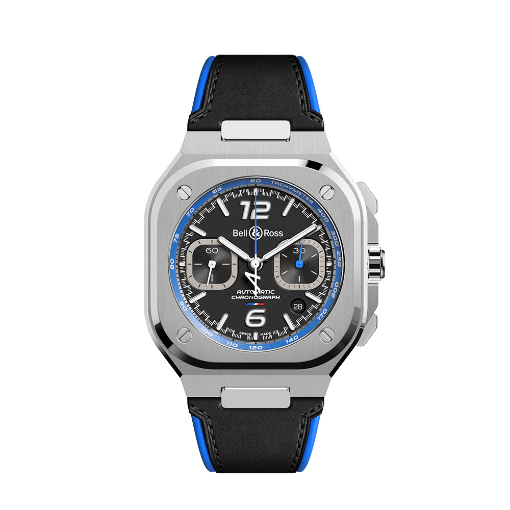 BR 05 Chronograph A523 42mm Men's Watch, Black Dial