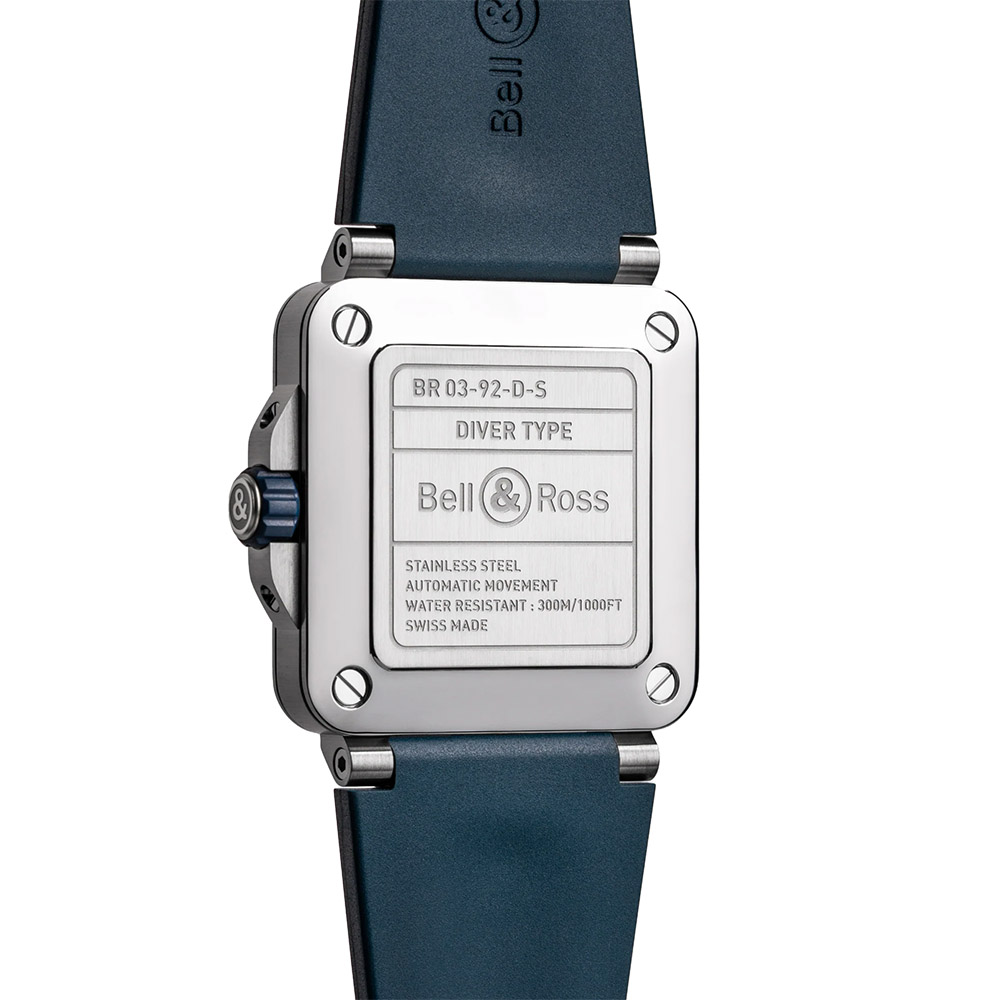 Bell & Ross BR 03 Diver Watch, Blue Steel Dial