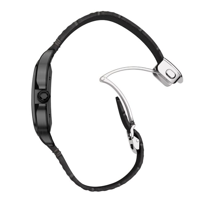 Santos de Cartier 39.8mm Men's Watch, Black Dial | WSSA0039