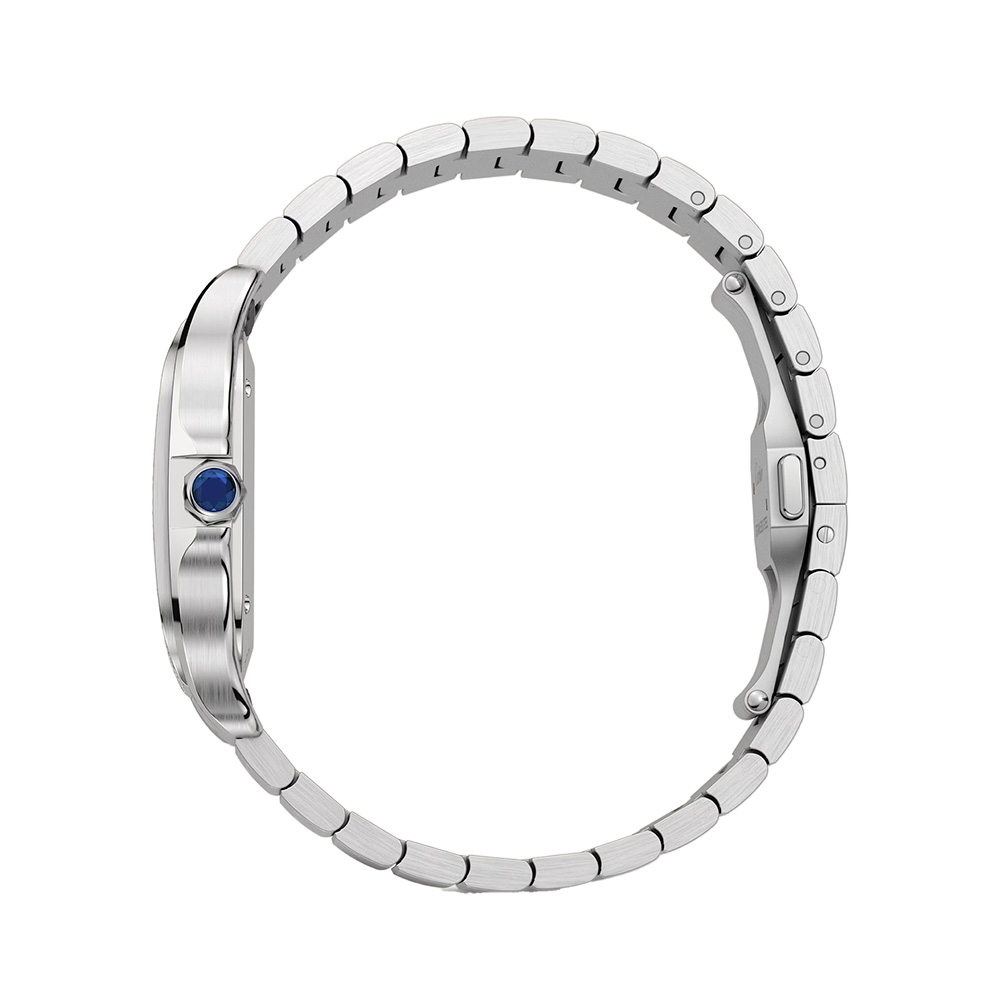 Cartier Santos De Cartier 35.1mm Medium Watch, Diamond Dial