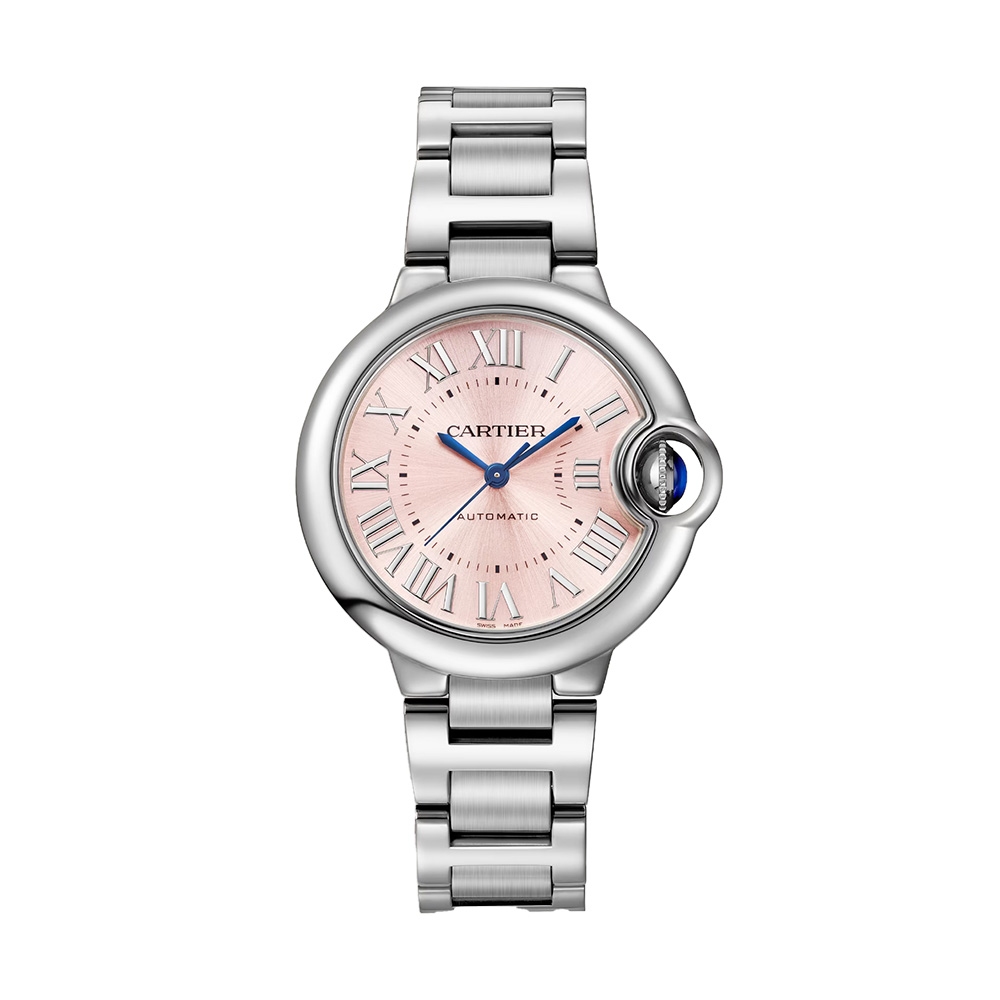 Ballon Bleu de Cartier 33mm Women's Watch, Pink Dial