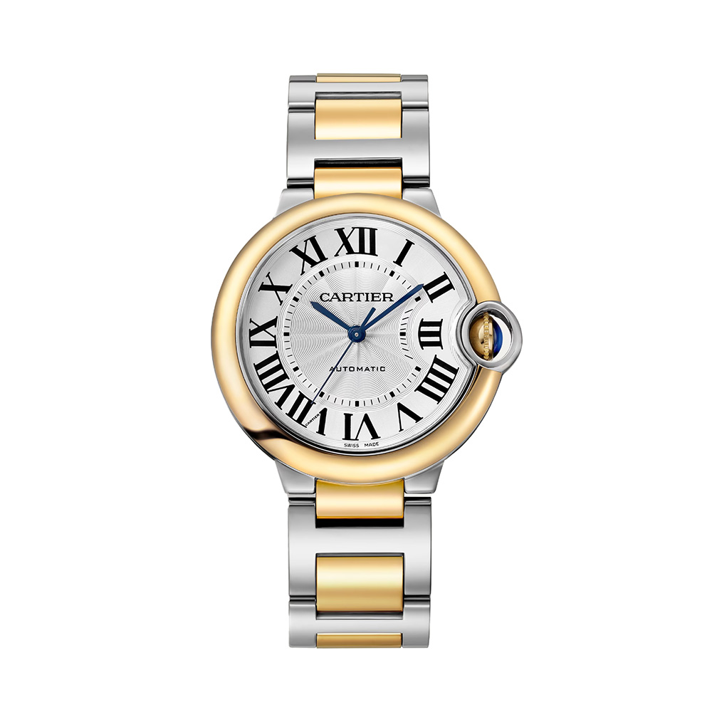 Ballon Bleu de Cartier 36mm Women's Watch, Silver Dial