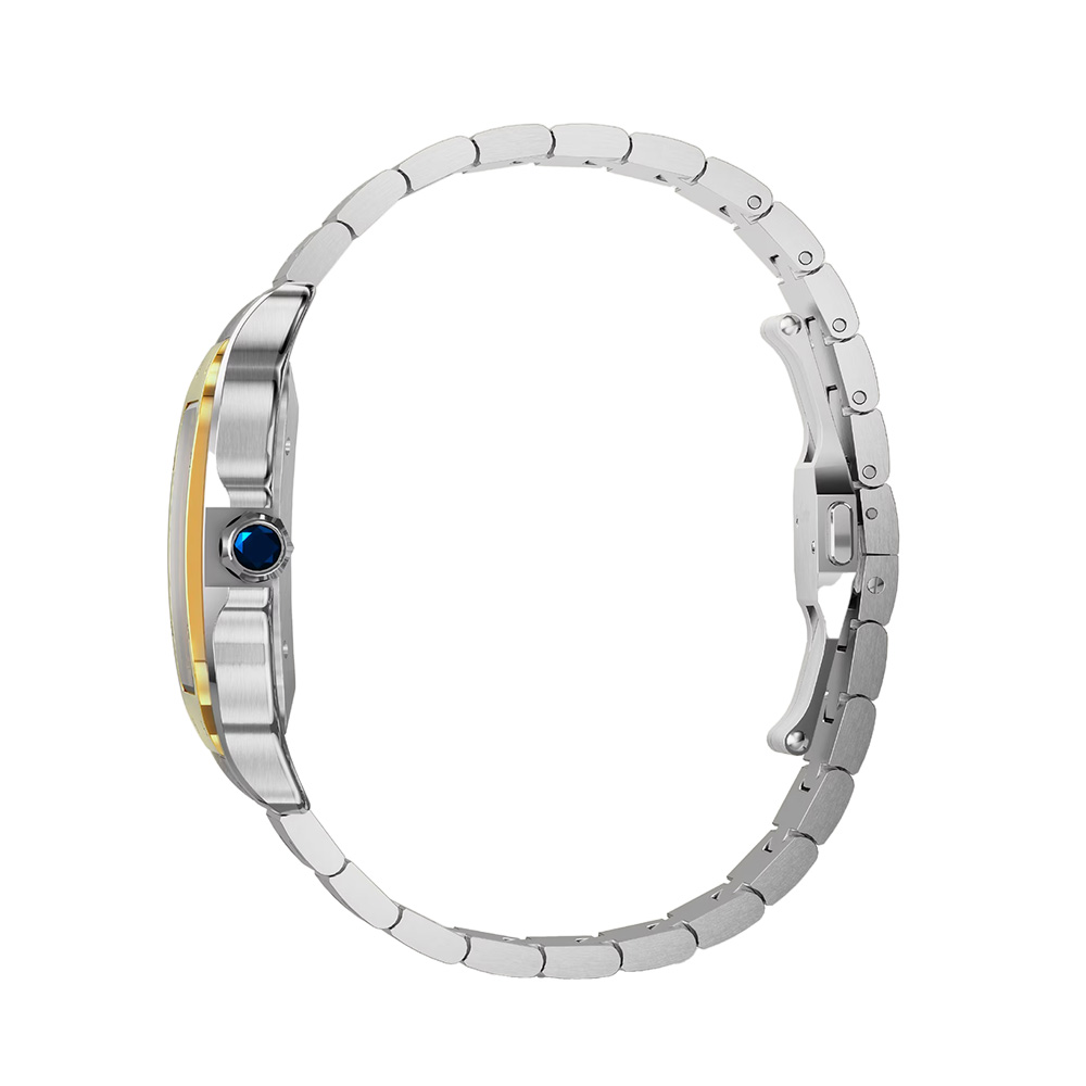 Cartier Santos 39.8mm Watch, Anthracite Grey Dial