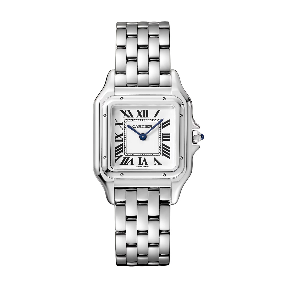 Cartier Panthere 27mm x 37mm Women's Watch, Silvered Dial