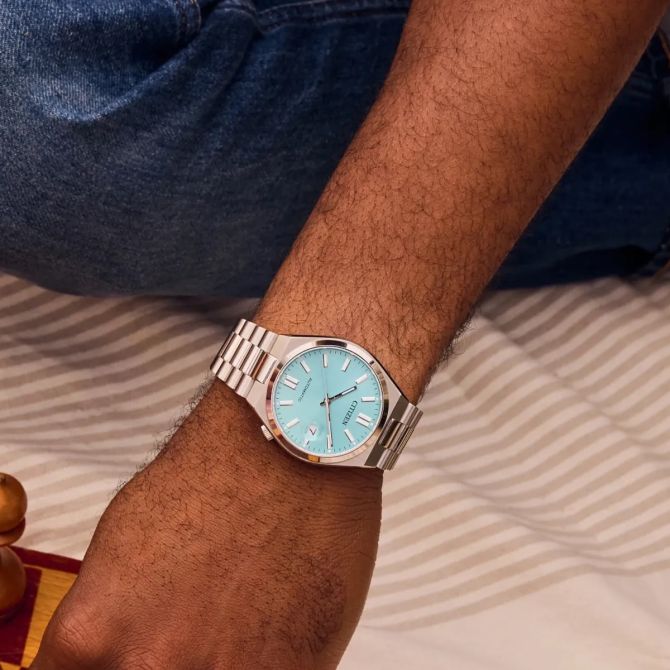 Citizen Tsuyosa 37mm Watch, Blue Dial | NJ0200-50L | Borsheims