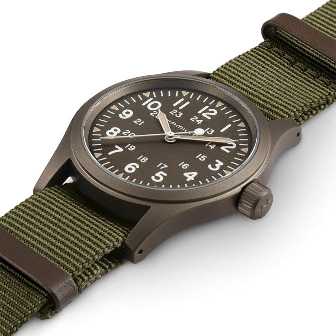 Hamilton Khaki Field Mechanical Watch, 38mm Green Dial | H69449961