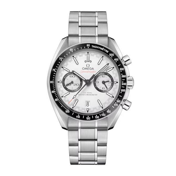 Omega Speedmaster Racing 44mm Watch, White Racing Dial