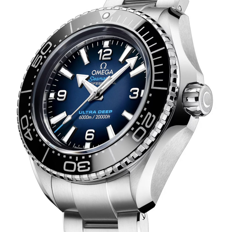 Omega Seamaster Planet Ocean 6000m Co-axial Master Chronometer 45.5mm Watch, Blue Dial