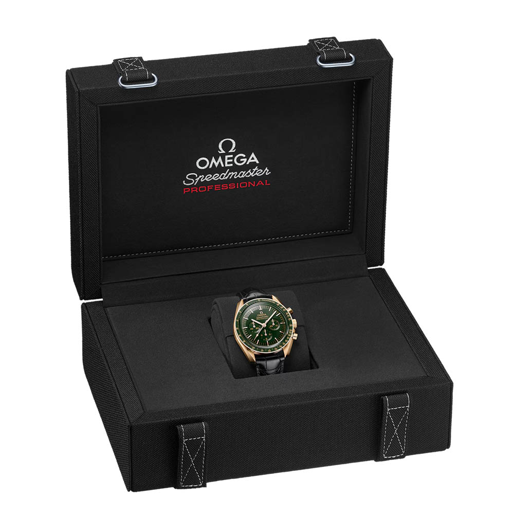 Omega Speedmaster Moonwatch Professional Co-Axial Master Chronometer Chronograph 42mm Watch, Green