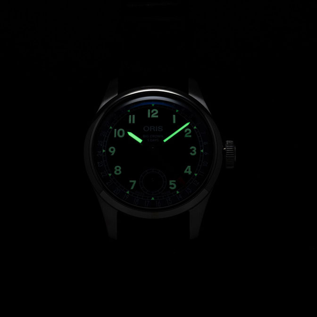 Oris Watches Big Crown Pointer Date Calibre 403 38mm Watch, Navy Blue Dial