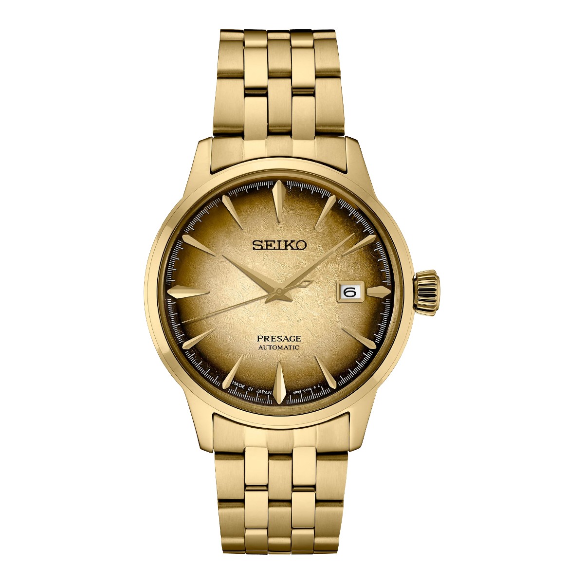 Seiko Presage Cocktail Time 40.5mm Men's Watch, Brown Dial