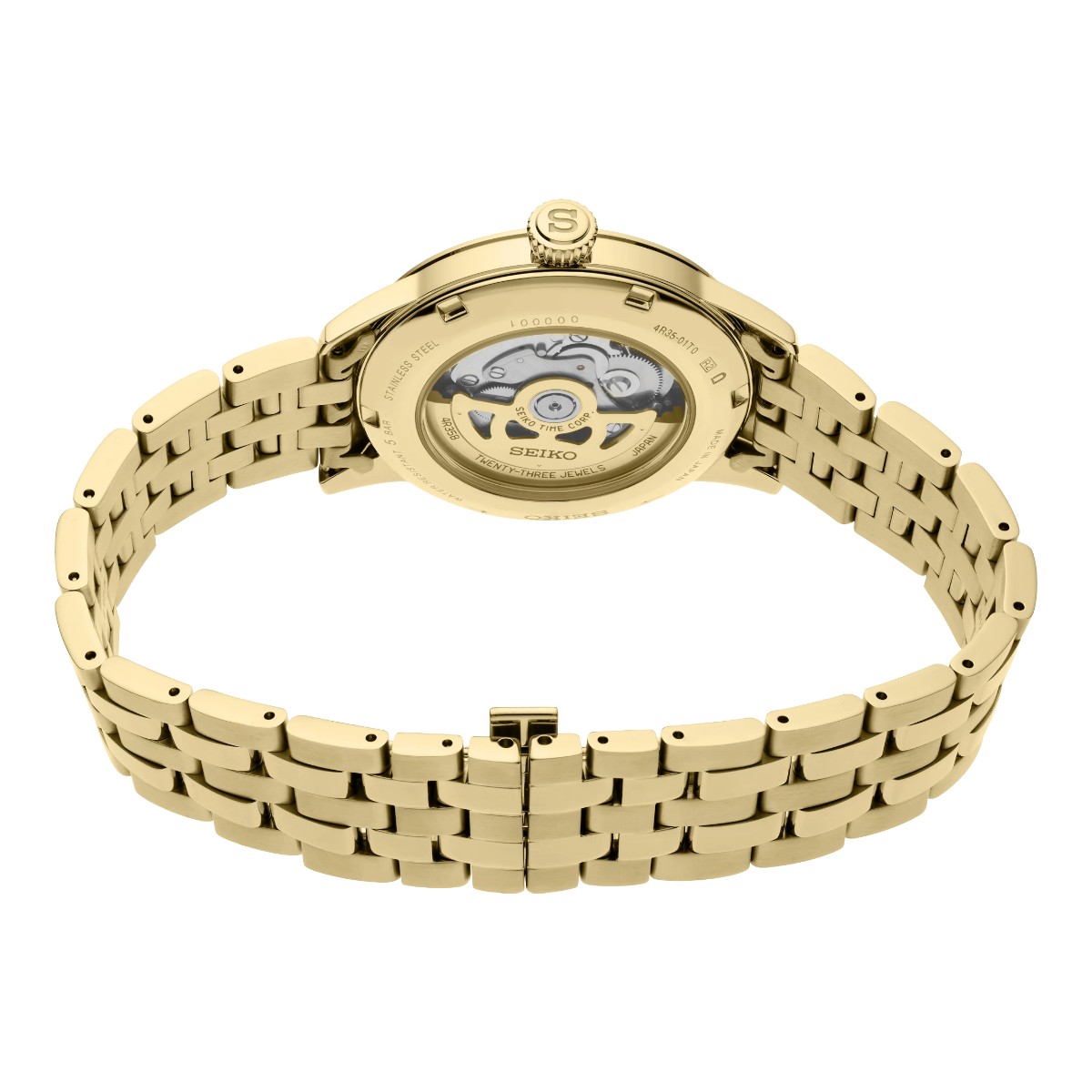 Seiko Presage Cocktail Time 40.5mm Men's Watch, Brown Dial