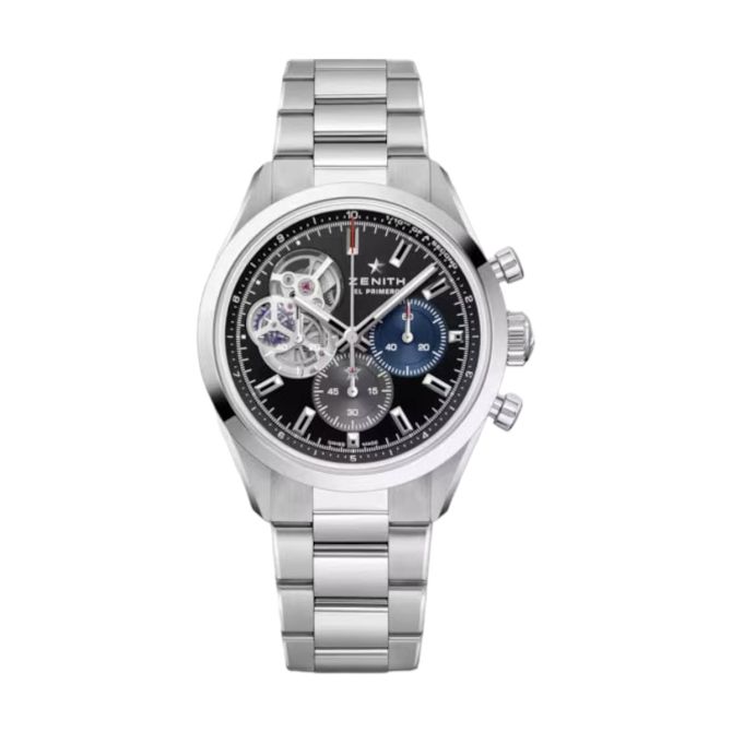 Zenith Chronomaster Open 39.5mm Men's Watch, Tri-Color Dial