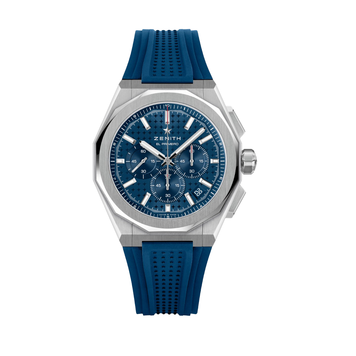 Zenith Defy Skyline Chronograph 42mm Watch, Blue Pattern Dial