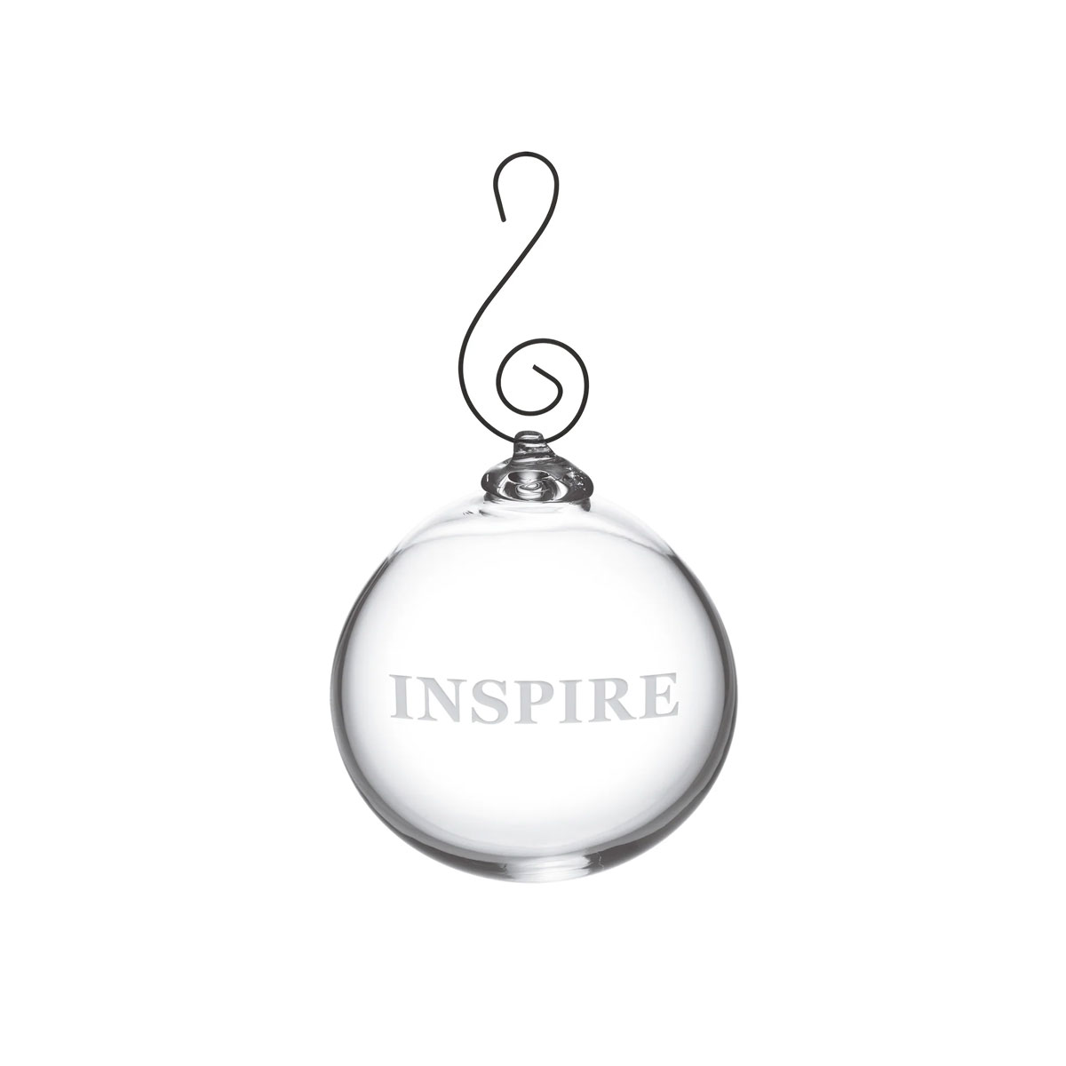 Simon Pearce Round Ornament, Inspire
