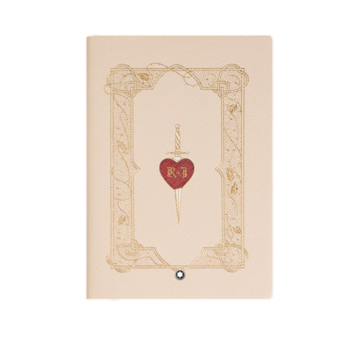 Montblanc White Meisterstuck Romeo and Juliet Lined Pages Notebook, Medium