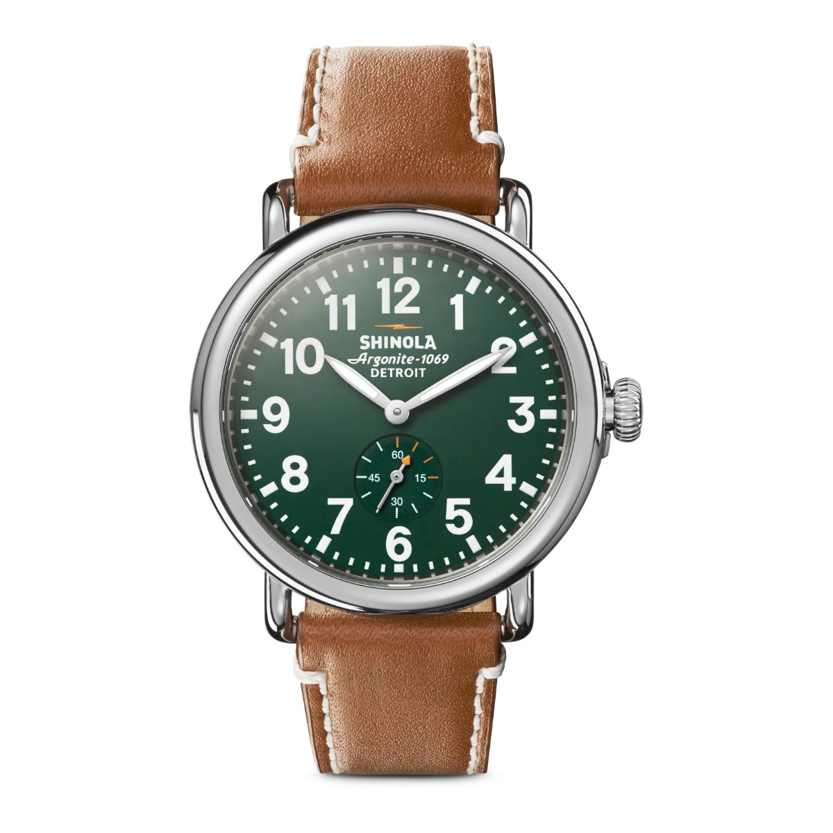 Shinola Runwell 41mm Watch, Green Dial Watch