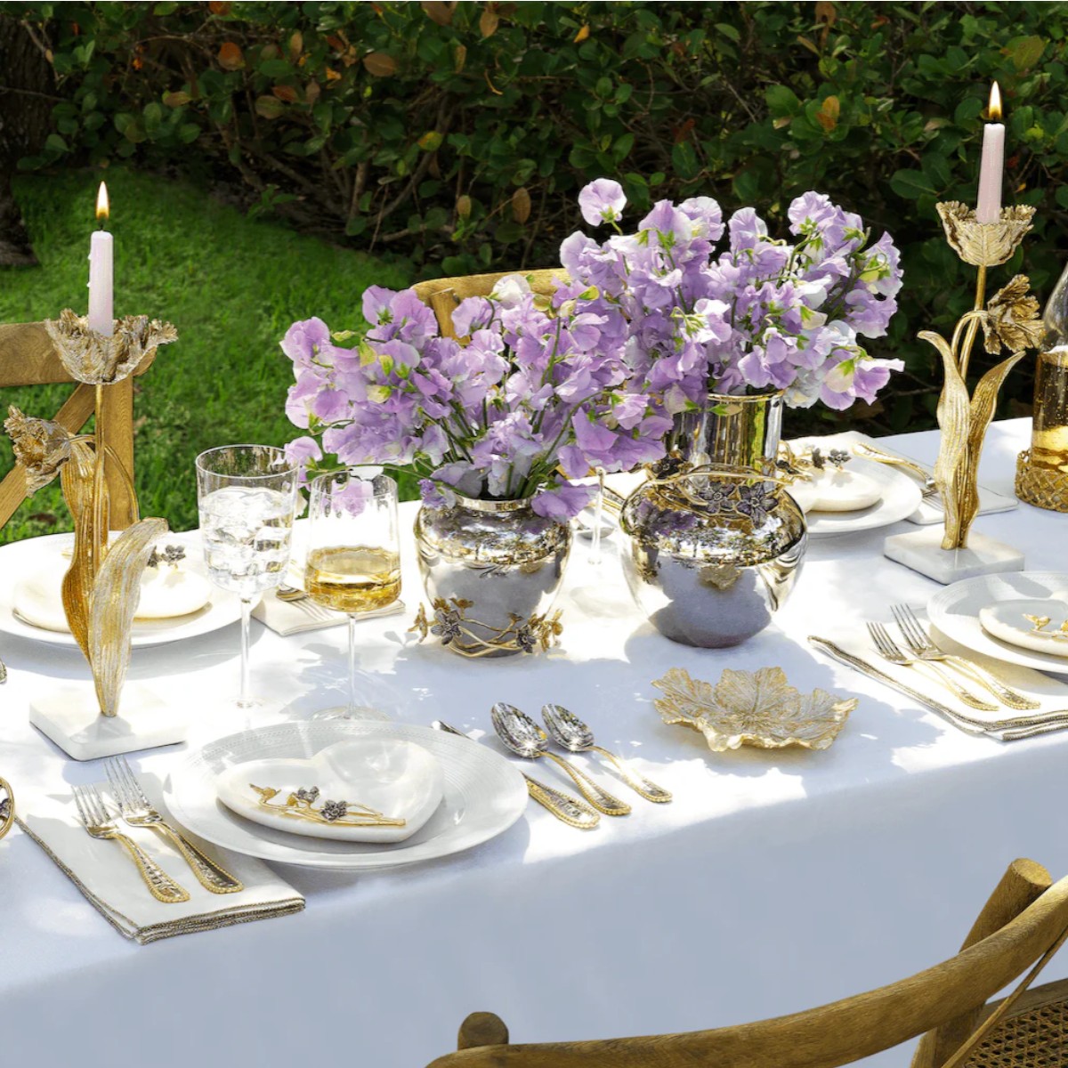 Michael Aram Tulip Candleholders