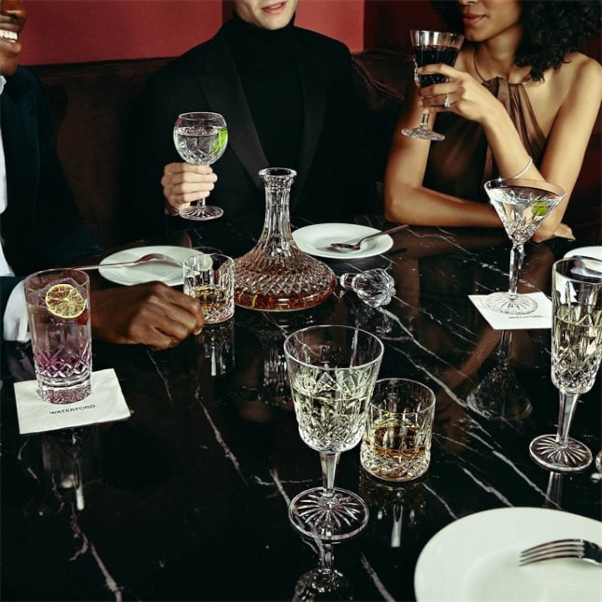 Waterford Lismore Balloon Wine Stemware